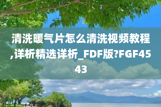 清洗暖气片怎么清洗视频教程,详析精选详析_FDF版?FGF4543