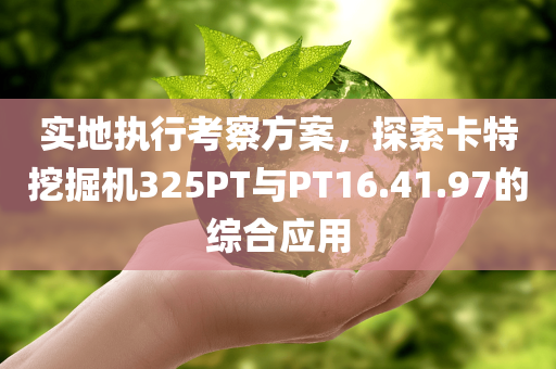 实地执行考察方案，探索卡特挖掘机325PT与PT16.41.97的综合应用