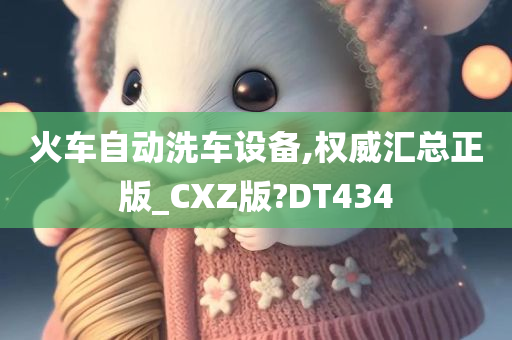 火车自动洗车设备,权威汇总正版_CXZ版?DT434