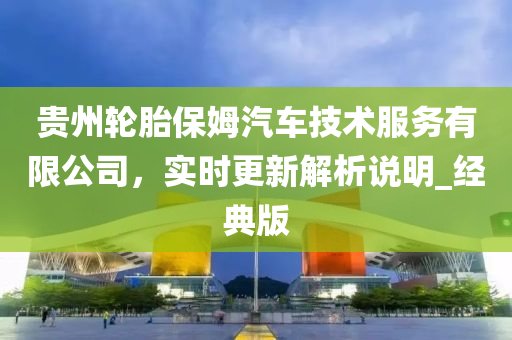 贵州轮胎保姆汽车技术服务有限公司，实时更新解析说明_经典版