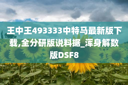 王中王493333中特马最新版下载,全分研版说料据_浑身解数版DSF8