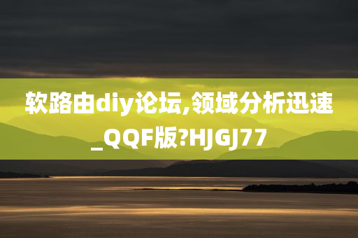 软路由diy论坛,领域分析迅速_QQF版?HJGJ77