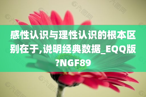 感性认识与理性认识的根本区别在于,说明经典数据_EQQ版?NGF89