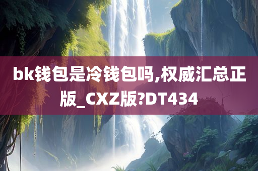 bk钱包是冷钱包吗,权威汇总正版_CXZ版?DT434