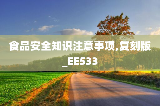 食品安全知识注意事项,复刻版_EE533