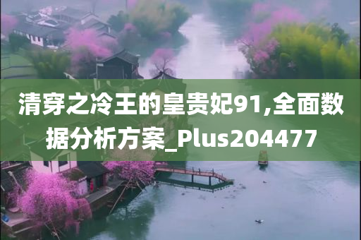 清穿之冷王的皇贵妃91,全面数据分析方案_Plus204477