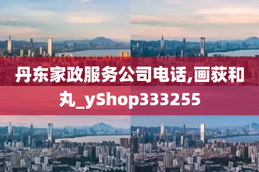 丹东家政服务公司电话,画荻和丸_yShop333255