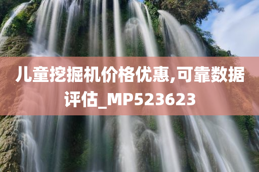 儿童挖掘机价格优惠,可靠数据评估_MP523623