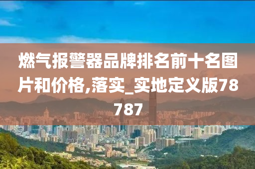 燃气报警器品牌排名前十名图片和价格,落实_实地定义版78787