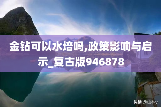 金钻可以水培吗,政策影响与启示_复古版946878