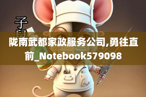 陇南武都家政服务公司,勇往直前_Notebook579098