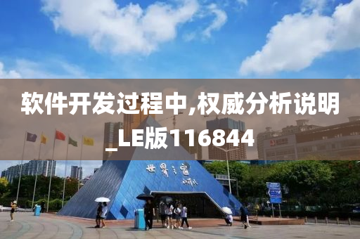 软件开发过程中,权威分析说明_LE版116844