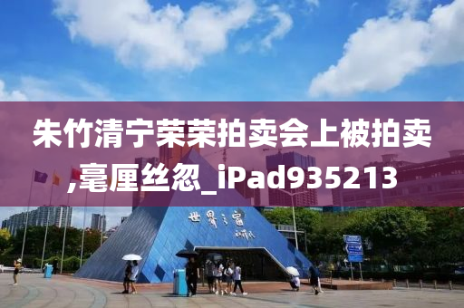 朱竹清宁荣荣拍卖会上被拍卖,毫厘丝忽_iPad935213