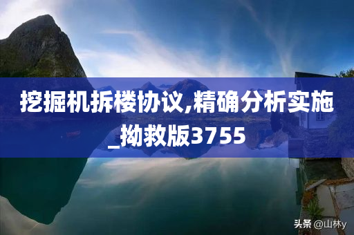 挖掘机拆楼协议,精确分析实施_拗救版3755