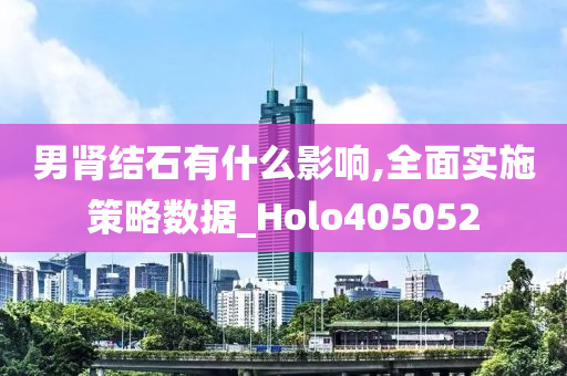 男肾结石有什么影响,全面实施策略数据_Holo405052