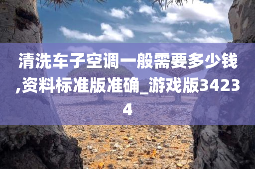 清洗车子空调一般需要多少钱,资料标准版准确_游戏版34234