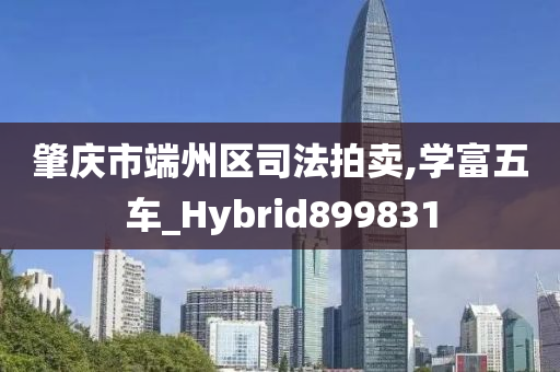 肇庆市端州区司法拍卖,学富五车_Hybrid899831