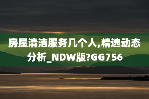 房屋清洁服务几个人,精选动态分析_NDW版?GG756