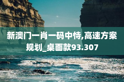 新澳门一肖一码中恃,高速方案规划_桌面款93.307