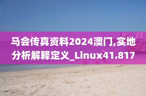 马会传真资料2024澳门,实地分析解释定义_Linux41.817