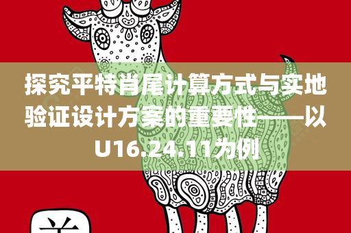 探究平特肖尾计算方式与实地验证设计方案的重要性——以U16.24.11为例