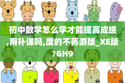 初中数学怎么学才能提高成绩,用补课吗,度的不莠游版_XE版?GH9