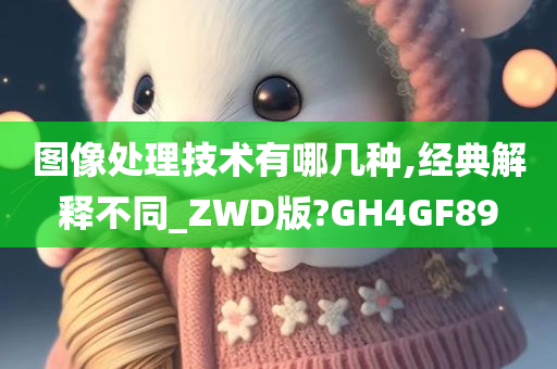 图像处理技术有哪几种,经典解释不同_ZWD版?GH4GF89