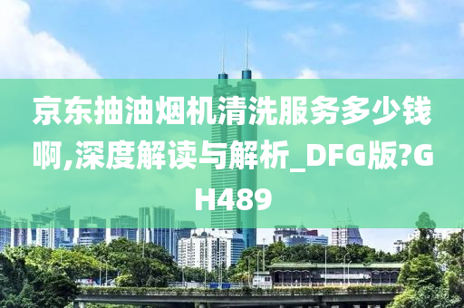 京东抽油烟机清洗服务多少钱啊,深度解读与解析_DFG版?GH489