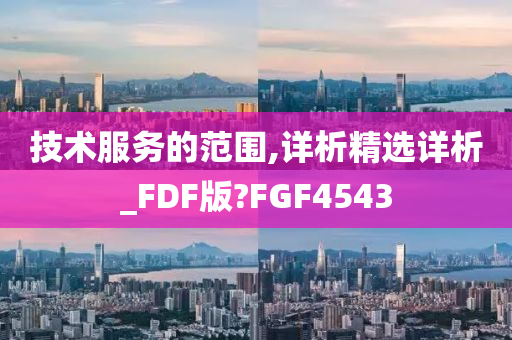 技术服务的范围,详析精选详析_FDF版?FGF4543