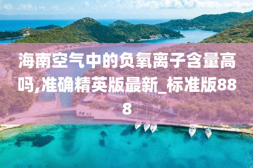 海南空气中的负氧离子含量高吗,准确精英版最新_标准版888