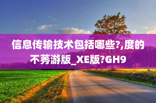 信息传输技术包括哪些?,度的不莠游版_XE版?GH9