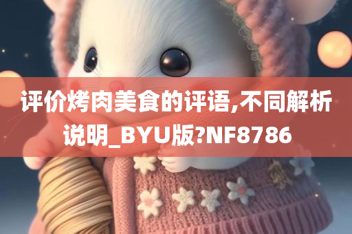 评价烤肉美食的评语,不同解析说明_BYU版?NF8786