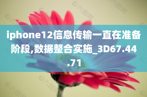 iphone12信息传输一直在准备阶段,数据整合实施_3D67.44.71