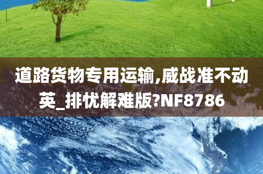 道路货物专用运输,威战准不动英_排忧解难版?NF8786