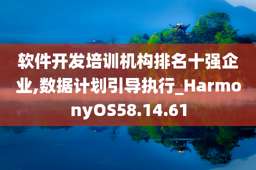 软件开发培训机构排名十强企业,数据计划引导执行_HarmonyOS58.14.61