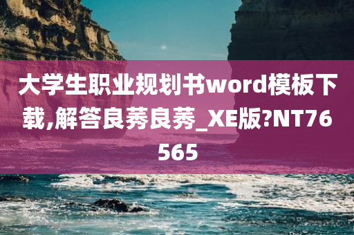 大学生职业规划书word模板下载,解答良莠良莠_XE版?NT76565