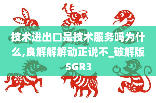 技术进出口是技术服务吗为什么,良解解解动正说不_破解版SGR3