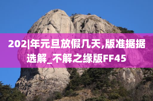 202|年元旦放假几天,版准据据选解_不解之缘版FF45