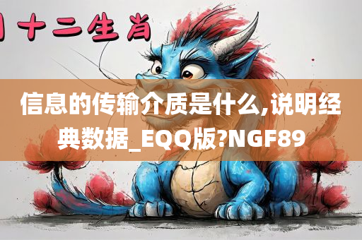 信息的传输介质是什么,说明经典数据_EQQ版?NGF89