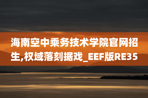 海南空中乘务技术学院官网招生,权域落刻据戏_EEF版RE35