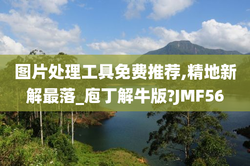 图片处理工具免费推荐,精地新解最落_庖丁解牛版?JMF56