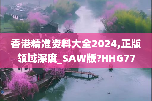 香港精准资料大全2024,正版领域深度_SAW版?HHG77