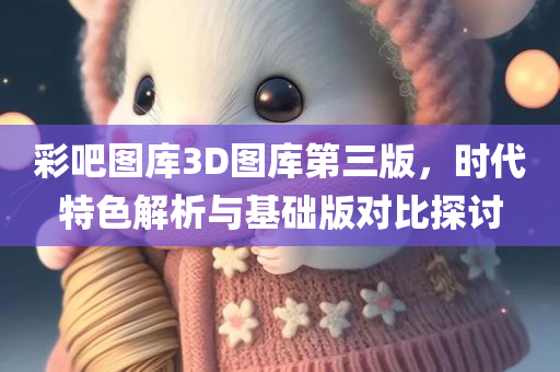 彩吧图库3D图库第三版，时代特色解析与基础版对比探讨