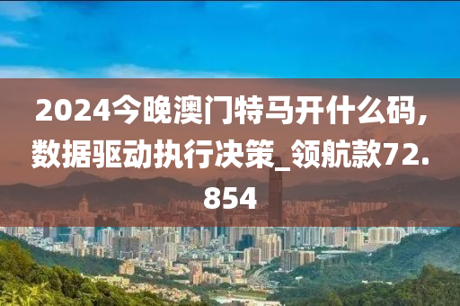 2024今晚澳门特马开什么码,数据驱动执行决策_领航款72.854