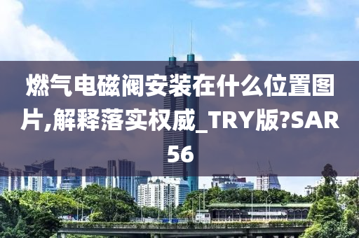 燃气电磁阀安装在什么位置图片,解释落实权威_TRY版?SAR56