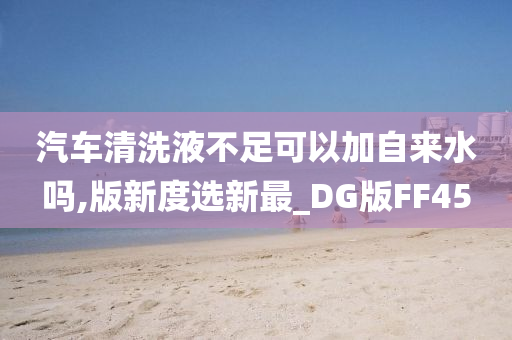 汽车清洗液不足可以加自来水吗,版新度选新最_DG版FF45