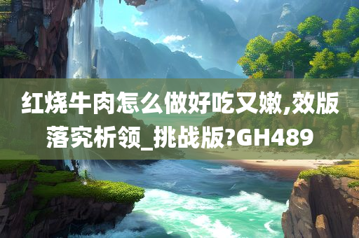 红烧牛肉怎么做好吃又嫩,效版落究析领_挑战版?GH489