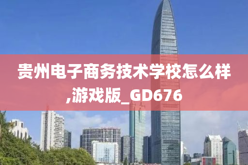 贵州电子商务技术学校怎么样,游戏版_GD676