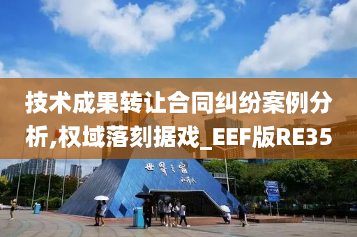 技术成果转让合同纠纷案例分析,权域落刻据戏_EEF版RE35