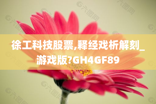 徐工科技股票,释经戏析解刻_游戏版?GH4GF89